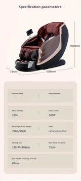 Rinsho ForgeCore 8R 4D SL-Track Massage Chair - Omega Lifestyles