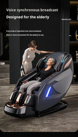 Rinsho TitanWave 4D Zero Gravity SL Track Massage Chair - Omega Lifestyles