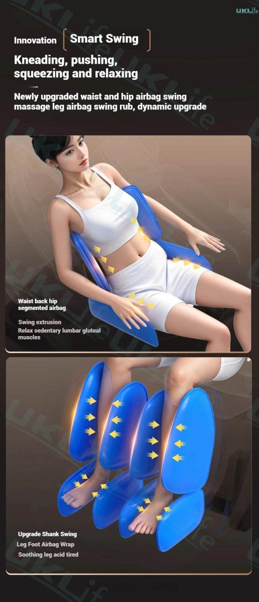 Rinsho VigorPulse 4D Dual Core Zero Gravity Massage Chair - Omega Lifestyles