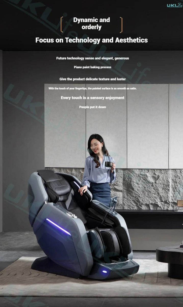 Rinsho VigorPulse 4D Dual Core Zero Gravity Massage Chair - Omega Lifestyles