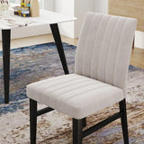 Set of 2 Wendell Contemporary Upholstered Dining Chairs - Omega Lifestyles