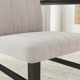 Set of 2 Wendell Contemporary Upholstered Dining Chairs - Omega Lifestyles