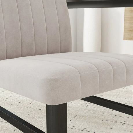 Set of 2 Wendell Contemporary Upholstered Dining Chairs - Omega Lifestyles