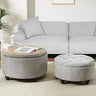 Storage Ottoman Coffee Table Set - Omega Lifestyles