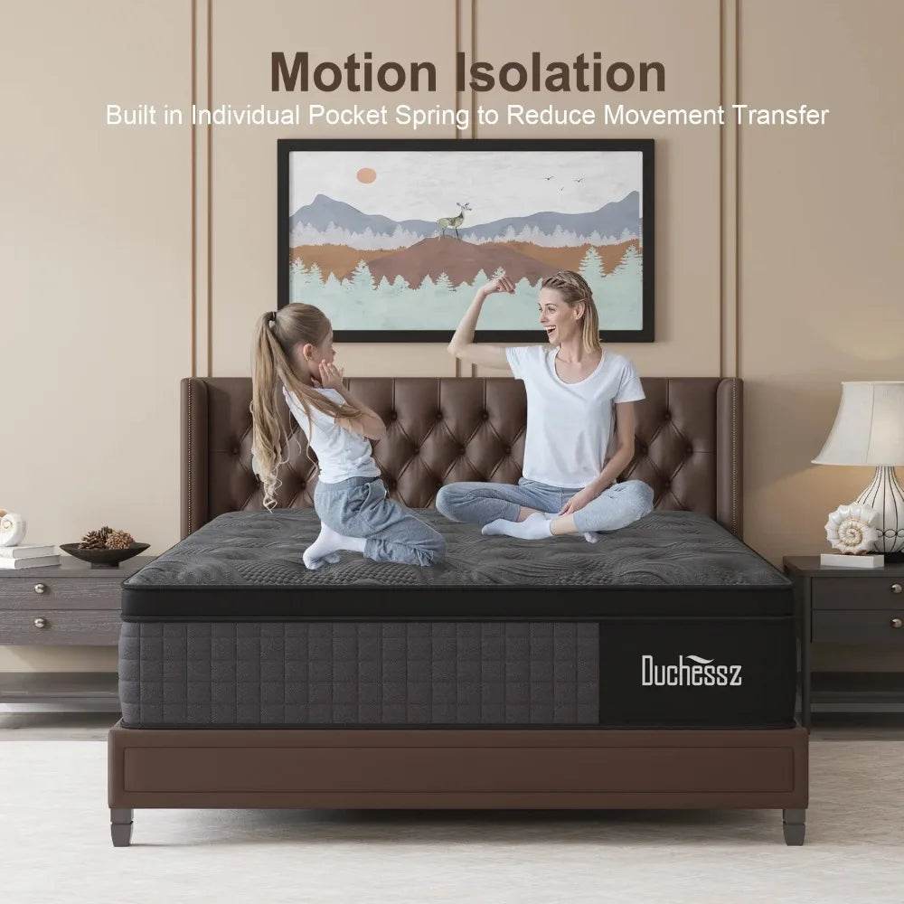Cooling Gel Memory Foam Hybrid Mattress - Omega Lifestyles