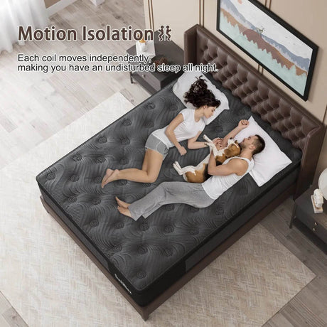 Cooling Gel Memory Foam Hybrid Mattress - Omega Lifestyles