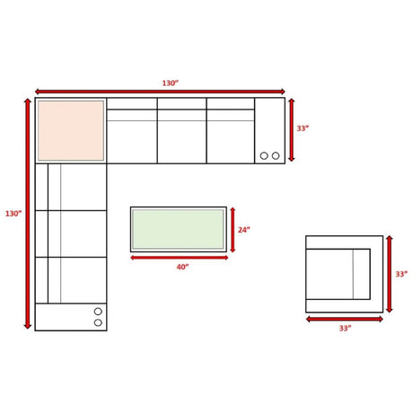 11 - Piece Outdoor Espresso Wicker Sectional Seating Set With Cushions - Serenova - Omega Lifestyles