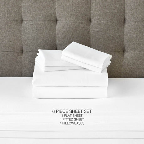 12-Piece Premium Comfort Cotton Linen Bedding Set - Sleep Galleria
