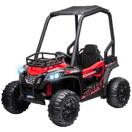 12V Dual Motor Kids Electric Ride-On UTV Toy With Remote Control - Omega Lifestyles