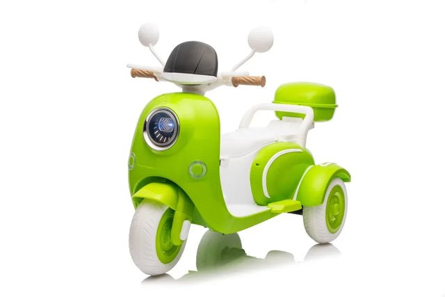 12V Two-Seater Kids Electric Motorcycle With Bluetooth - Omega Lifestyles