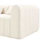 145-Inch 4-Seat Modular Foam Polyester Sectional Sofa - Omega Lifestyles