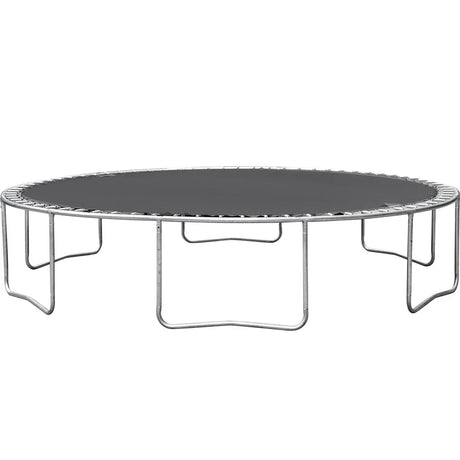 14FT Steel Outdoor Trampoline With Basketball Hoop Ladder - Omega Lifestyles