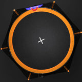 14FT Steel Outdoor Trampoline With Basketball Hoop Ladder - Omega Lifestyles