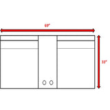 2 - Person Fully Assembled Rust - Resistant Wicker Seating Set - Serenova - Omega Lifestyles