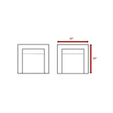 2 - Piece Outdoor Wicker Patio Club Chair Set With Cushions - Serenova - Omega Lifestyles