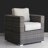 2 - Piece Outdoor Wicker Patio Club Chair Set With Cushions - Serenova - Omega Lifestyles