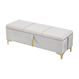 2-Piece Queen Upholstered Platform Bed With Ottoman Storage - Omega Lifestyles