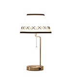 20-Inch Brushed Silver Metal Table Lamp With USB Charging - Sleep Galleria