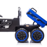 24-Inch Two-Seater 24V Kids Ride-On Electric Dump Truck - Omega Lifestyles