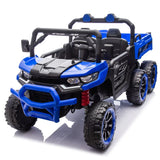 24-Inch Two-Seater 24V Kids Ride-On Electric Dump Truck - Omega Lifestyles