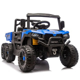 24V 4WD Six-Wheel Electric Ride On Truck With Remote Control - Omega Lifestyles