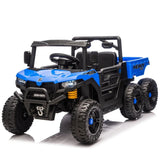24V 4WD Six-Wheel Electric Ride On Truck With Remote Control - Omega Lifestyles