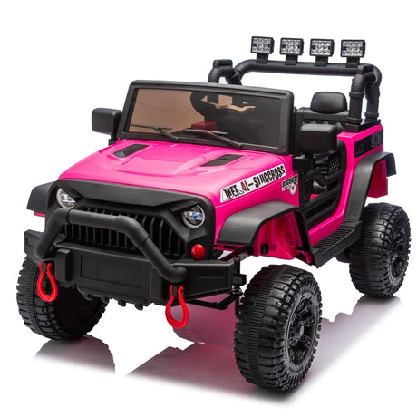 24V Remote Control Kids Ride-On Car With Suspension - Omega Lifestyles