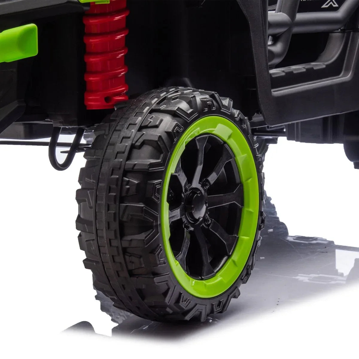 24V Two-Seater Kids Electric Ride-On Dump Truck - Omega Lifestyles