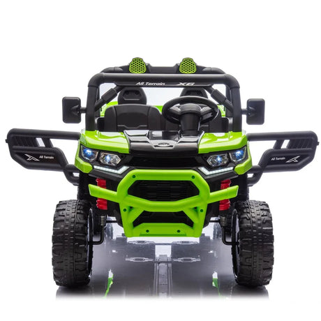 24V Two-Seater Kids Electric Ride-On Dump Truck - Omega Lifestyles