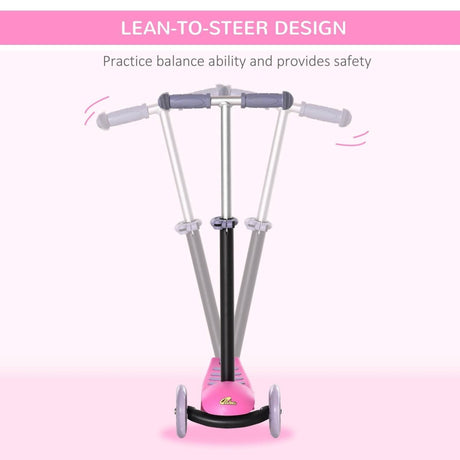 3 - in - 1 Adjustable Handlebar Kids Ride On Scooter - Serenova - Omega Lifestyles