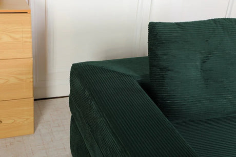 3-in-1 Corduroy Memory Foam Folding Sofa Bed - Omega Lifestyles