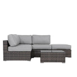 3 - Piece Brown Wicker Outdoor Seating Group With Cushions - Serenova - Omega Lifestyles
