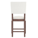 3-Piece Faux Marble Counter Height Dining Table Set - Omega Lifestyles