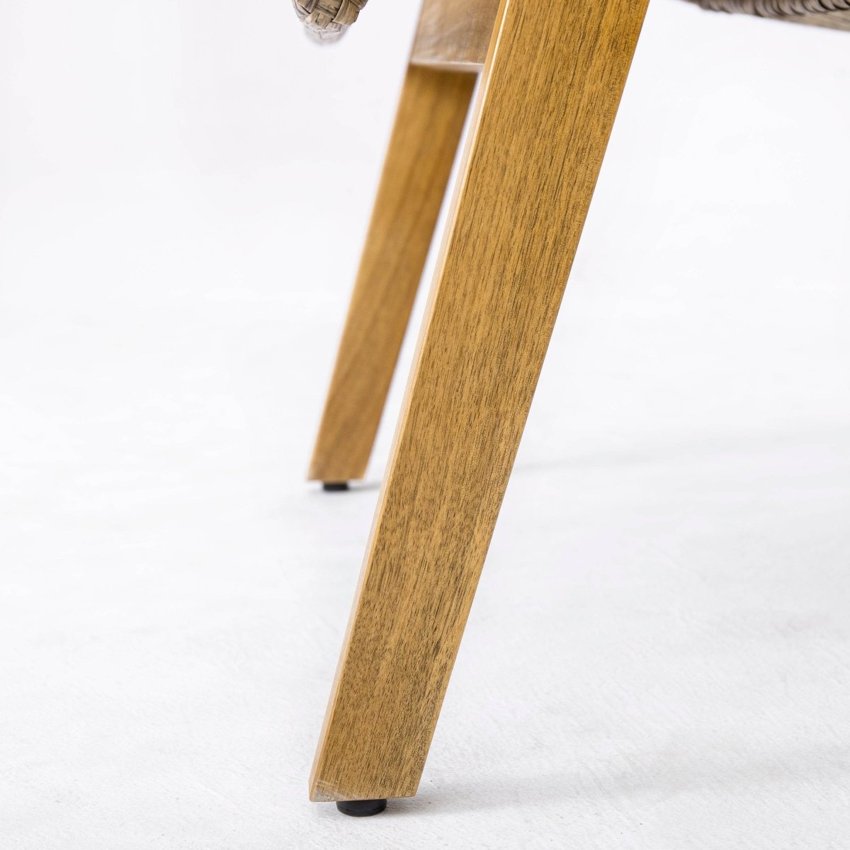 3-Piece Outdoor Acacia Wood Lounge Set With Cushions - Omega Lifestyles