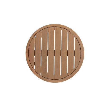 3-Piece Outdoor Acacia Wood Lounge Set With Cushions - Omega Lifestyles