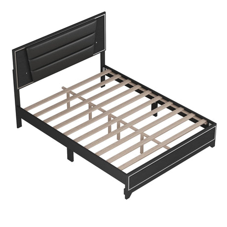 3-Piece Upholstered Bed Frame Nightstand Dresser Set - Omega Lifestyles