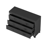 3-Piece Upholstered Bed Frame Nightstand Dresser Set - Omega Lifestyles