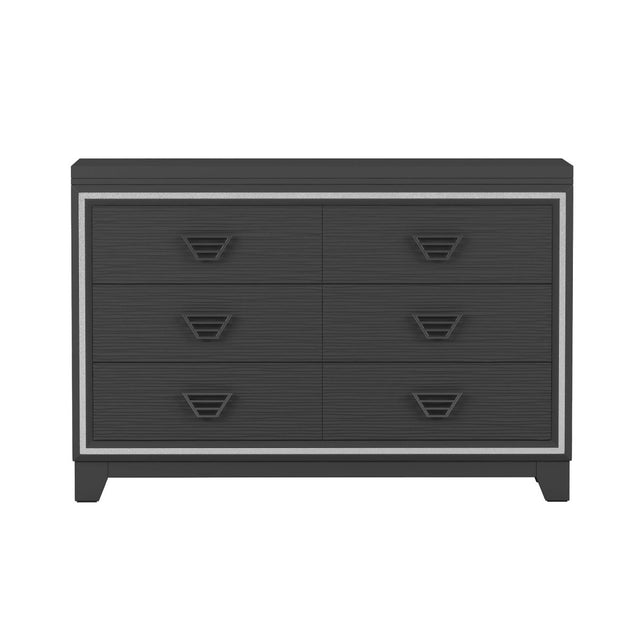 3-Piece Upholstered Bed Frame Nightstand Dresser Set - Omega Lifestyles