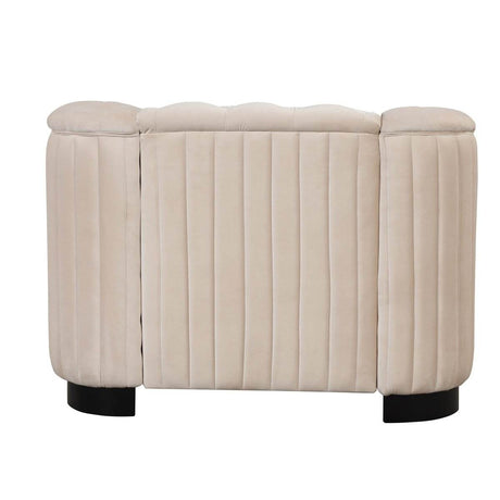 3-Piece Velvet Sofa Set With Rubber Wood Legs - Sleep Galleria