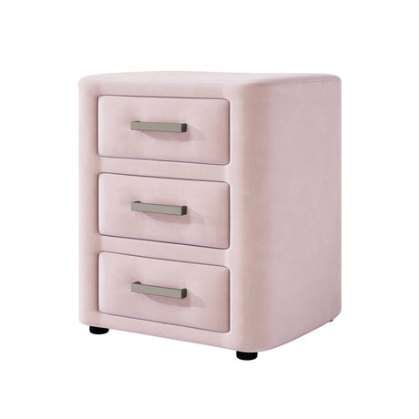 3 Piece Velvet Upholstered Platform Bed Frame Set - Omega Lifestyles