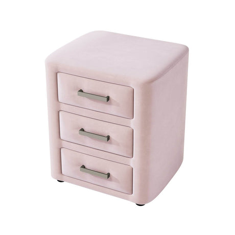 3 Piece Velvet Upholstered Platform Bed Frame Set - Omega Lifestyles