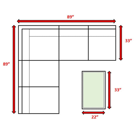 4 - Person Handwoven Brown Wicker Outdoor Seating Set - Serenova - Omega Lifestyles