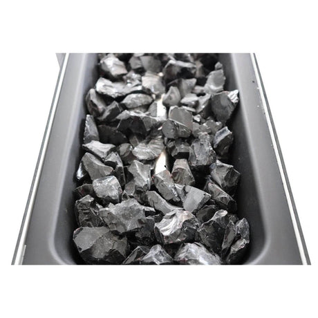 43 - Inch Rectangular Stainless Steel Outdoor Fire Pit - Serenova - Omega Lifestyles