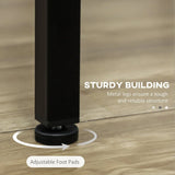 5-Piece Industrial Metal Frame Bar Table And Stools Set - Omega Lifestyles