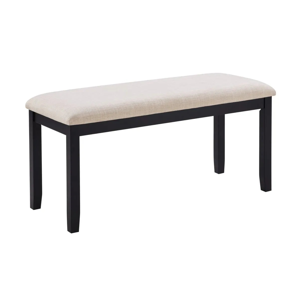 6-Piece Farmhouse Rectangular Dining Table Set With Bench - Omega Lifestyles