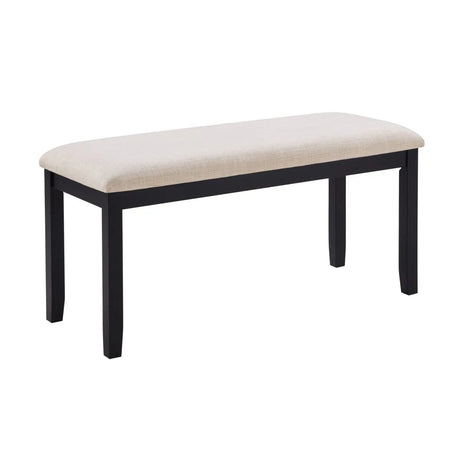 6-Piece Farmhouse Rectangular Dining Table Set With Bench - Omega Lifestyles