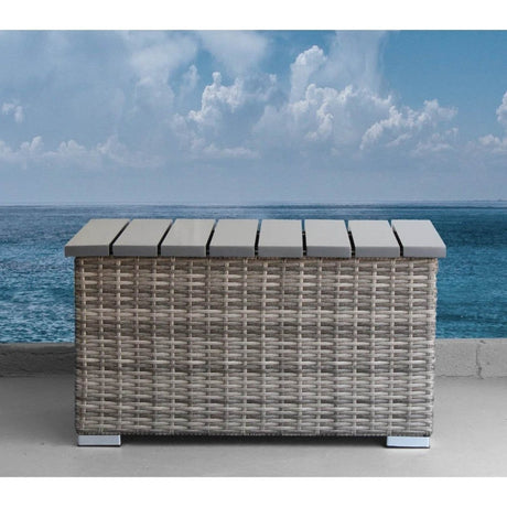 6 - Piece Outdoor Wicker Sectional Seating Set With Cushions - Serenova - Omega Lifestyles