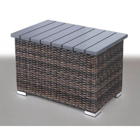 7 - Person Fully Assembled HDPE Wicker Outdoor Seating Group - Serenova - Omega Lifestyles