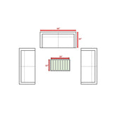 7 - Piece Fully Assembled Weather - Resistant Wicker Patio Sofa Set - Serenova - Omega Lifestyles