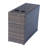 8 - Piece Pre - Assembled Outdoor Patio Seating Set With Fire Pit - Serenova - Omega Lifestyles